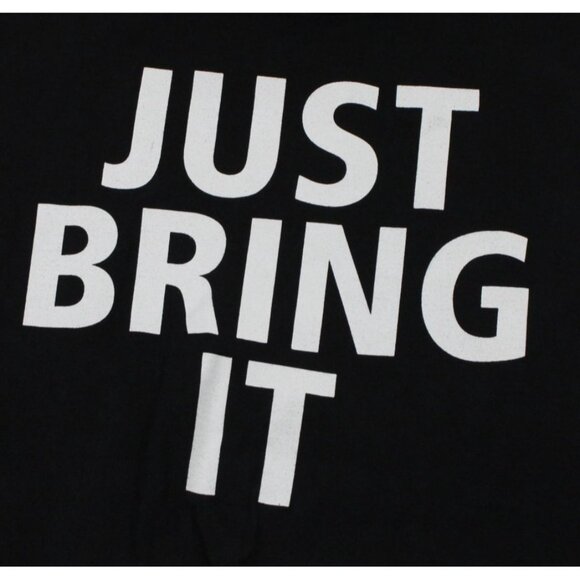 WWE Authentic Wear The Rock Bull "Just Bring It" 3X T-Shirt Black - Picture 3 of 10